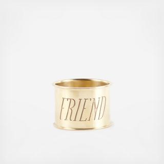 Friend Endearment Napkin Ring