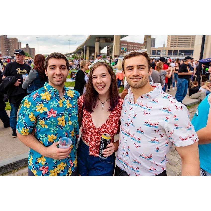 Our first photo together! Buffalo Kerfuffle 2019 <3