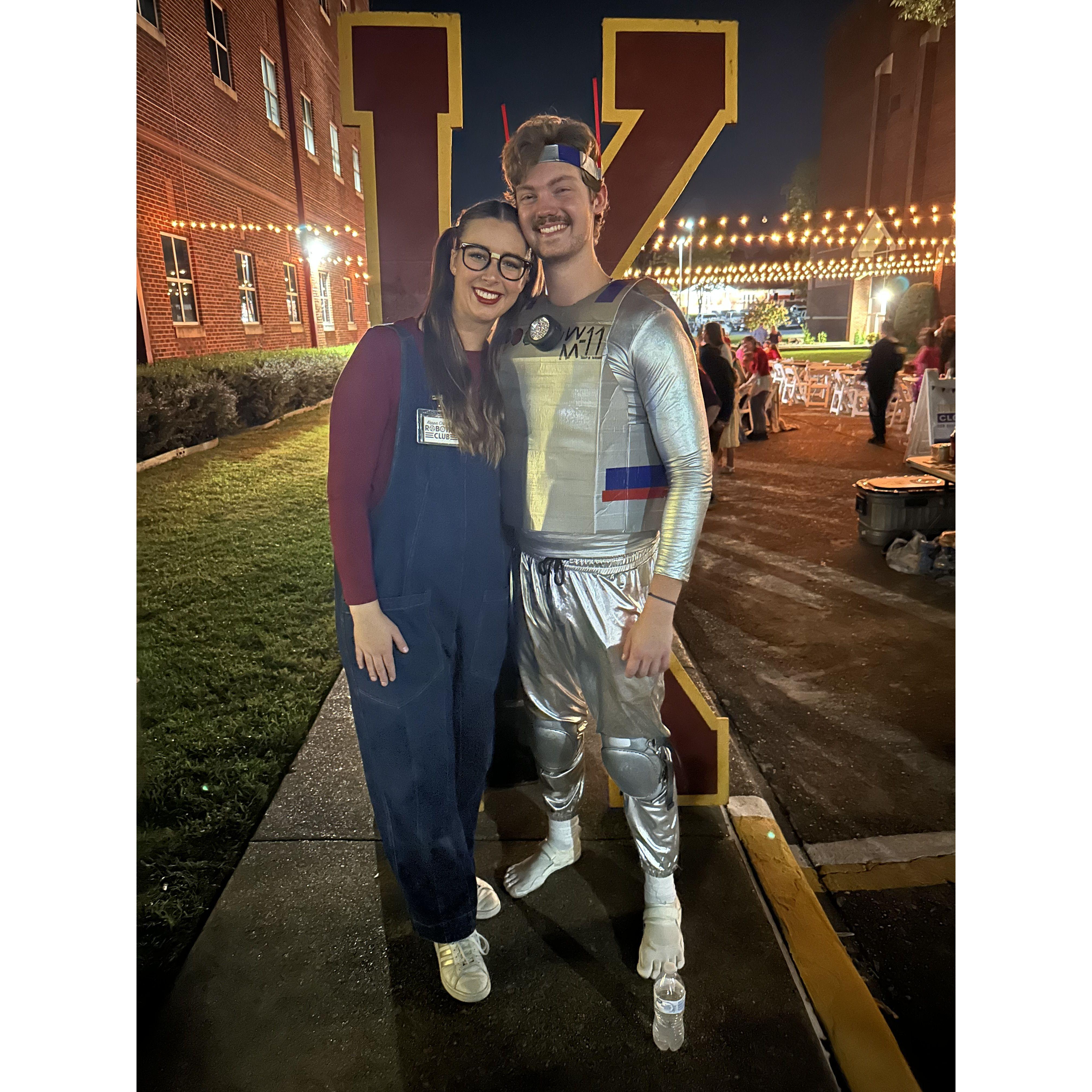 Kappa Chi Tiger Tunes costumes 2024 (Robots!)