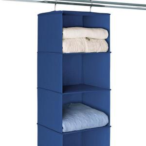 Indigo 6-Compartment Hanging Sweater Organizer