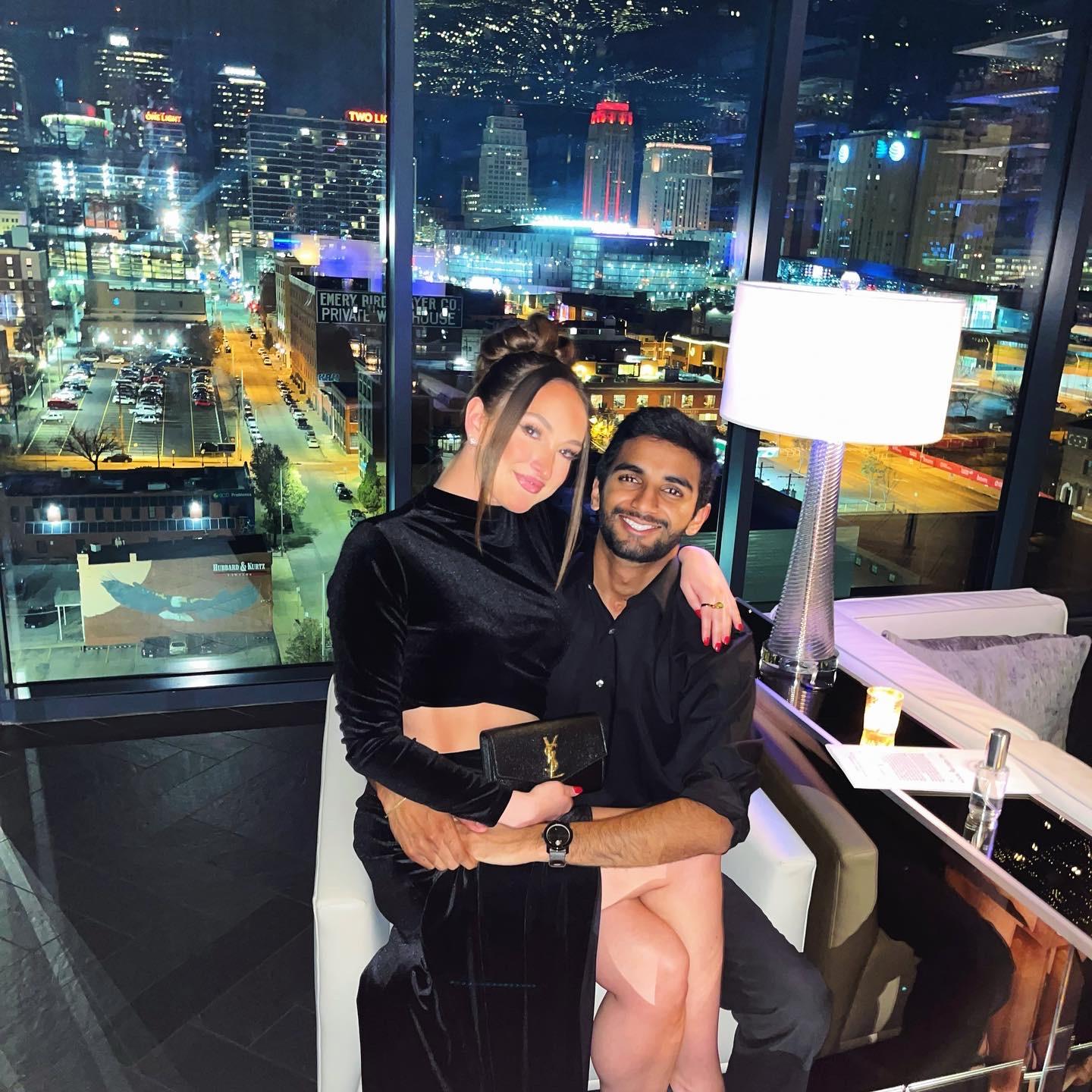 Maryn's 22nd birthday was celebrated in true Kansas City fashion with a date to the Mercury Room with her special beau.