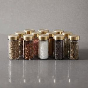 The Container Store Glass Spice Jars