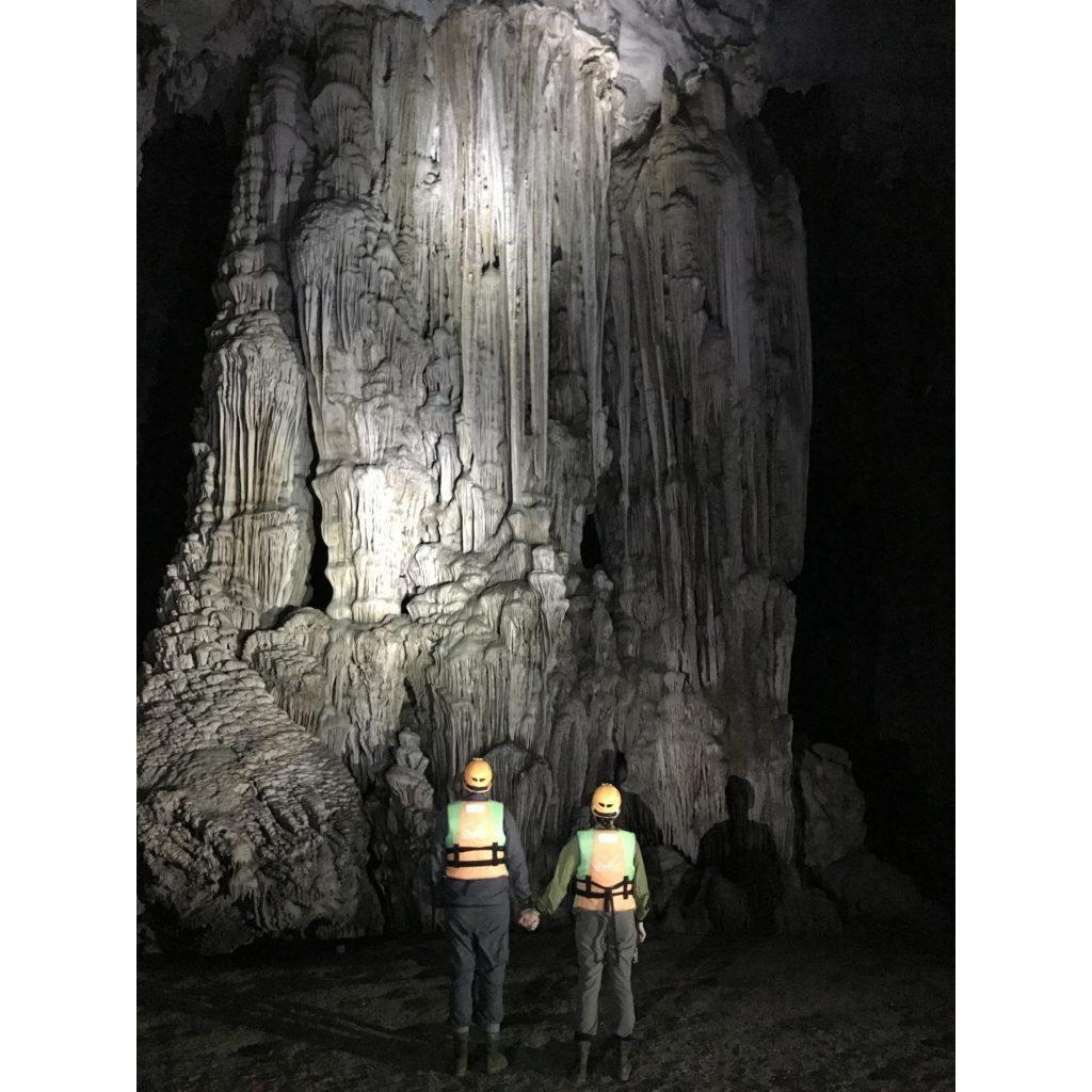 Caving in Phong Nha, Vietnam