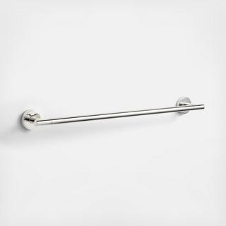 Modern 24" Flat-End Bath Towel Bar