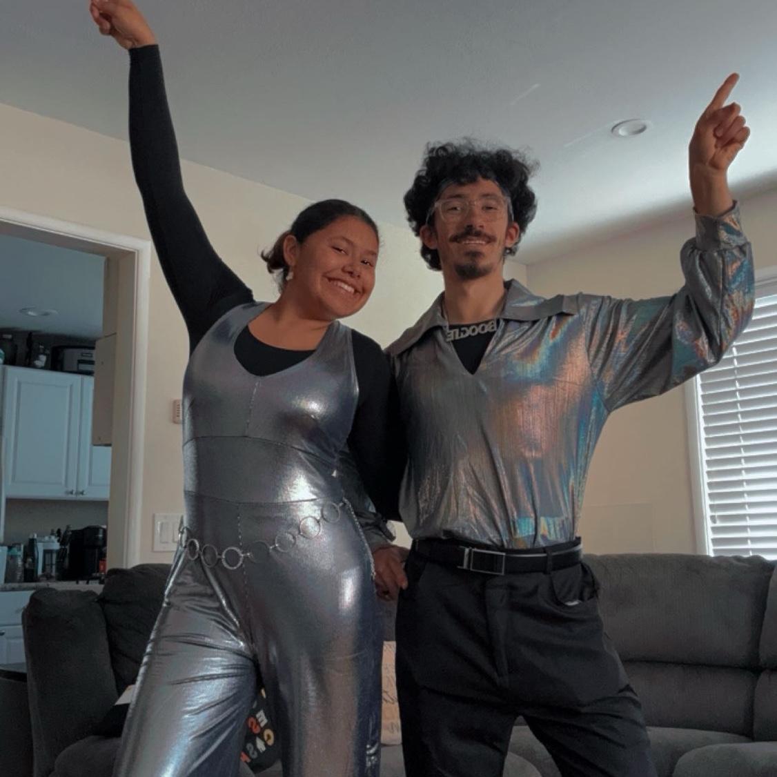 Our Halloween fit 🪩