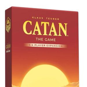 CATAN 5-6 Player Board Game Expansion (6th Edition) Add More Players to Your Adventure, Ages 10+, 3-6 Players, 60-90 Minute Playtime