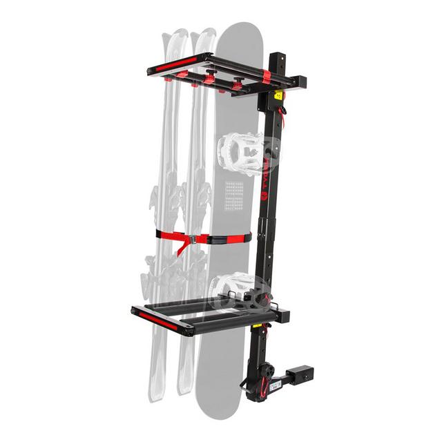 Hitch Mounted Ski and Snowboard Rack