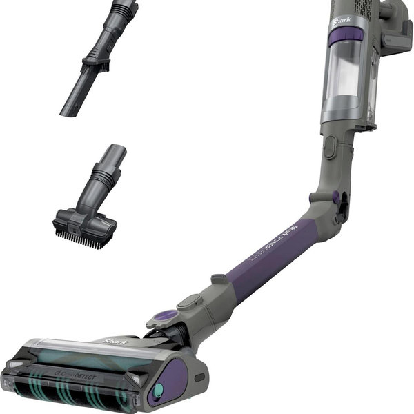 Shark - PowerDetect Clean & Empty Cordless Stick Vacuum & Auto-Empty System with Powerful Suction, Up to 70 min Runtime - Dark Gray