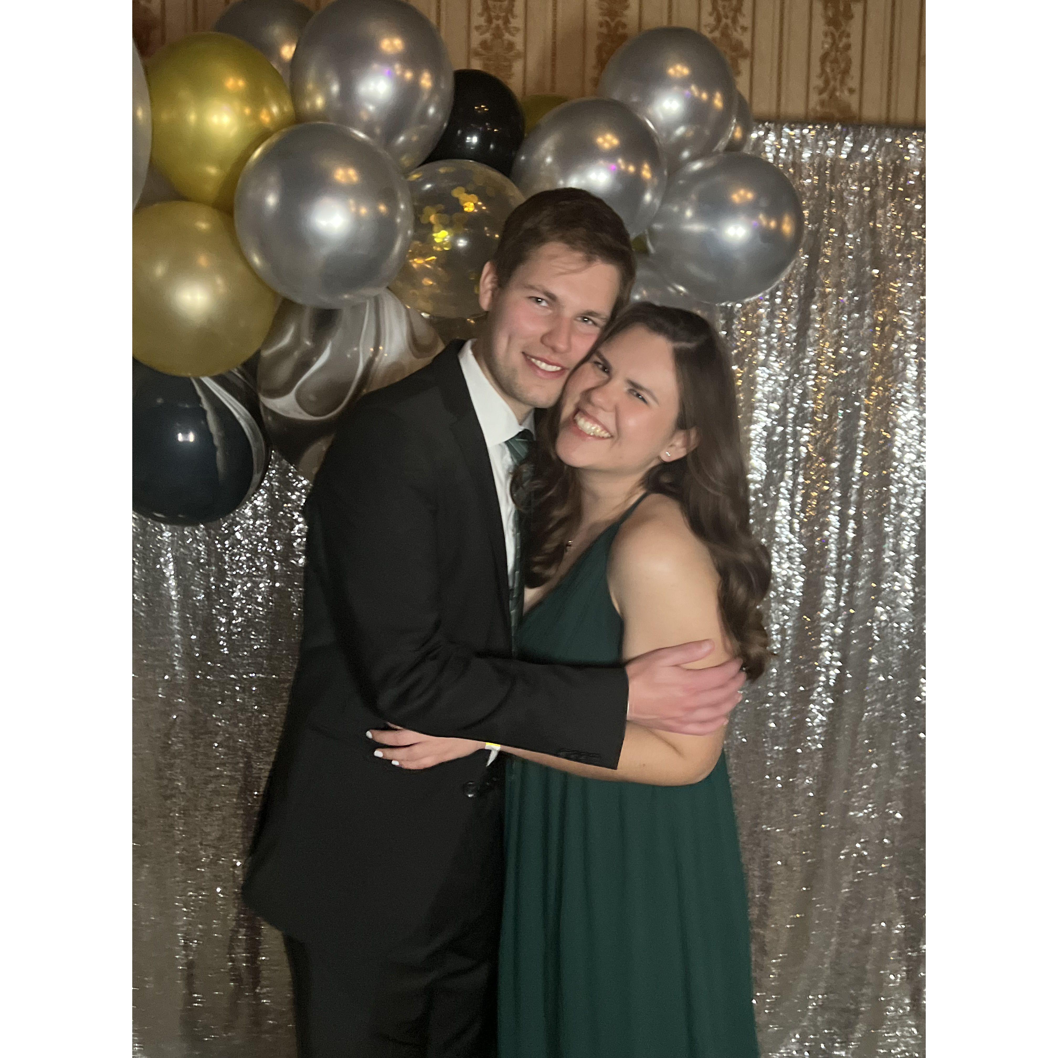 Med Prom! Our debut as a couple. Jan 2023