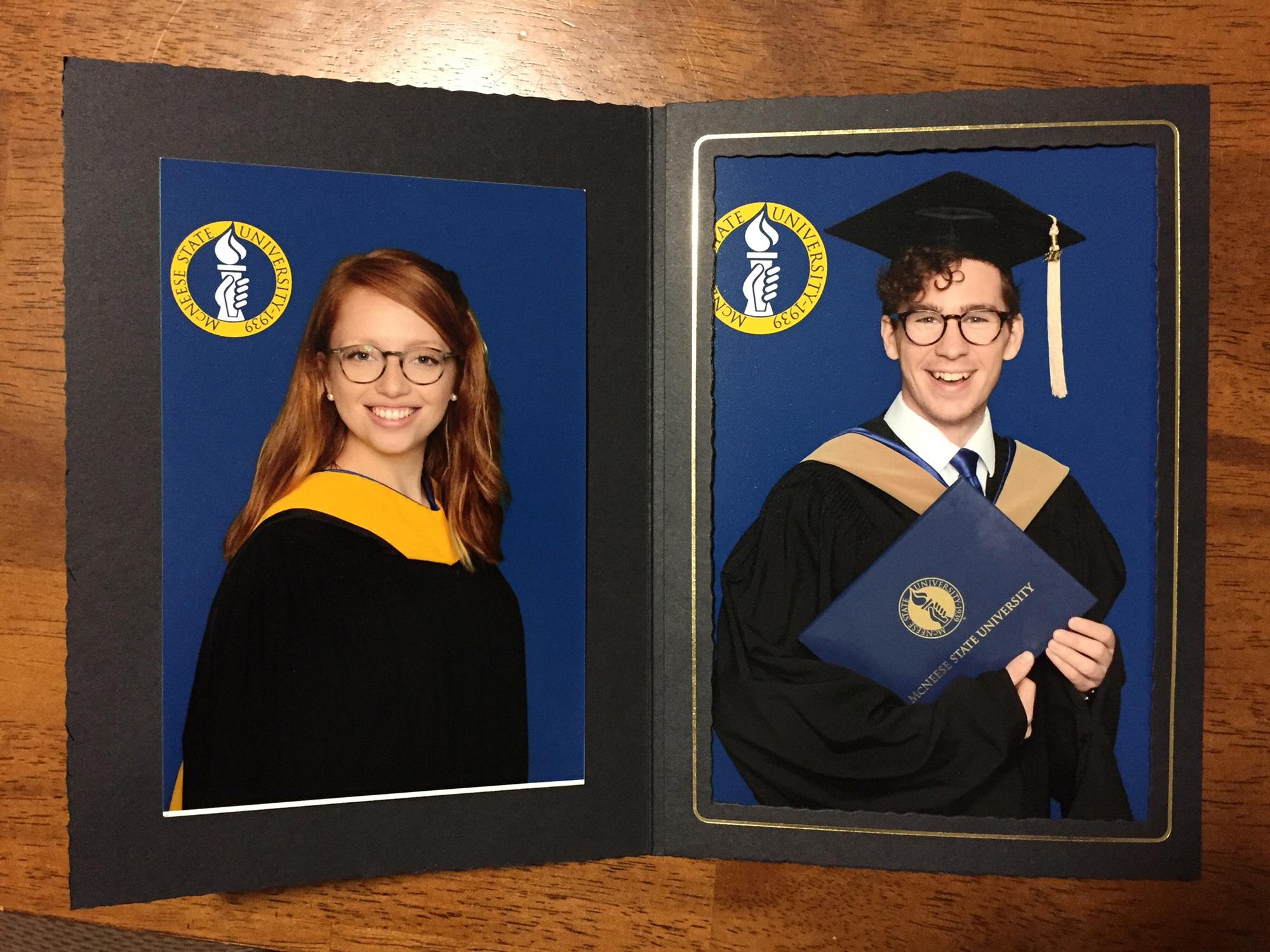 Our official unofficial grad photos from McNeese State University. Ask us how we did it! Just make sure you can spare 10 minutes because it's a rollercoaster!