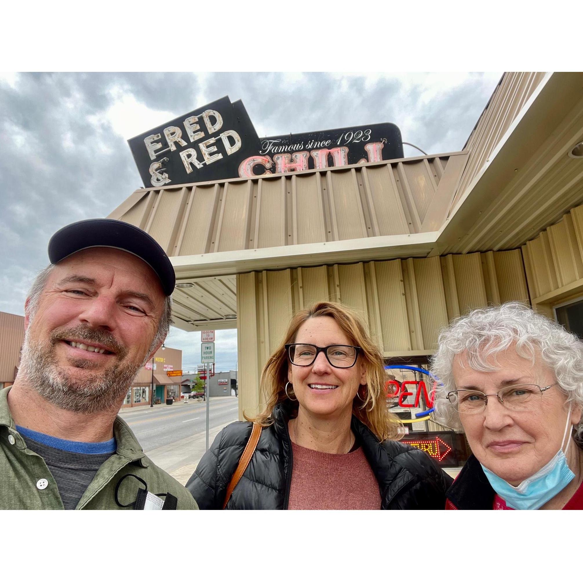 Getting ready for some culinary adventures with Marianne in Joplin, Missouri.