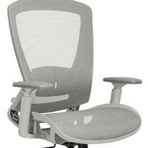 Home Office Chair (Grey Frame Grey Mesh)