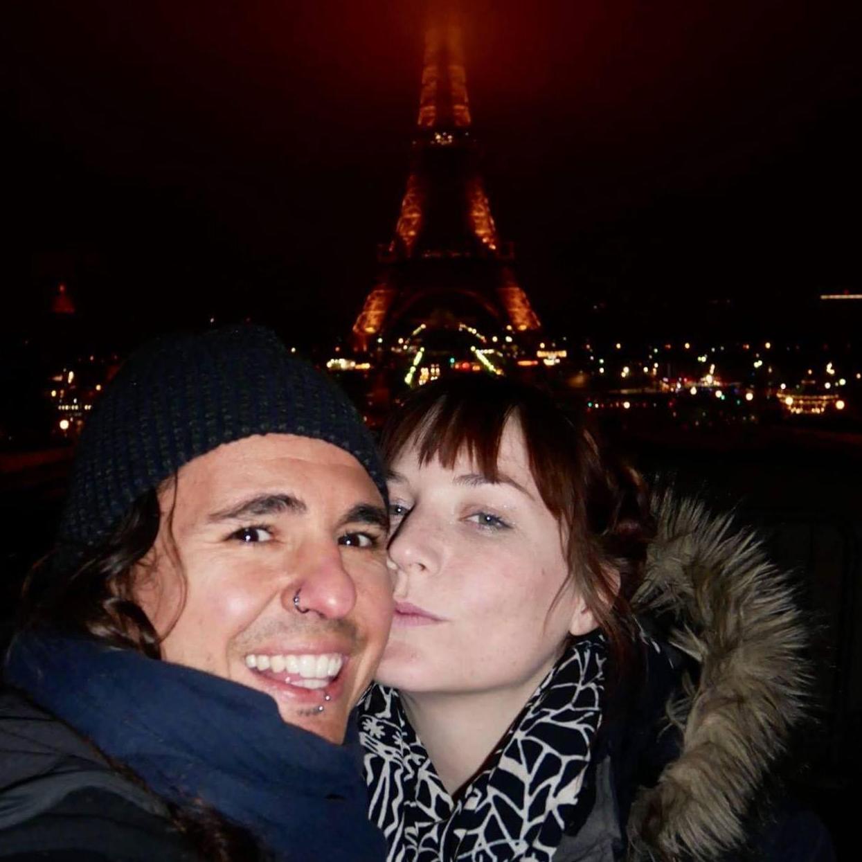 Our first trip to Paris.