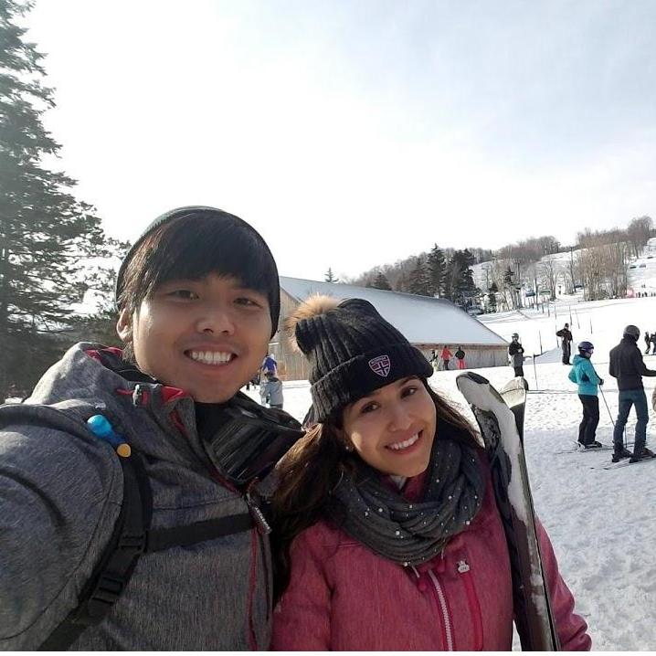 Romantic snow day