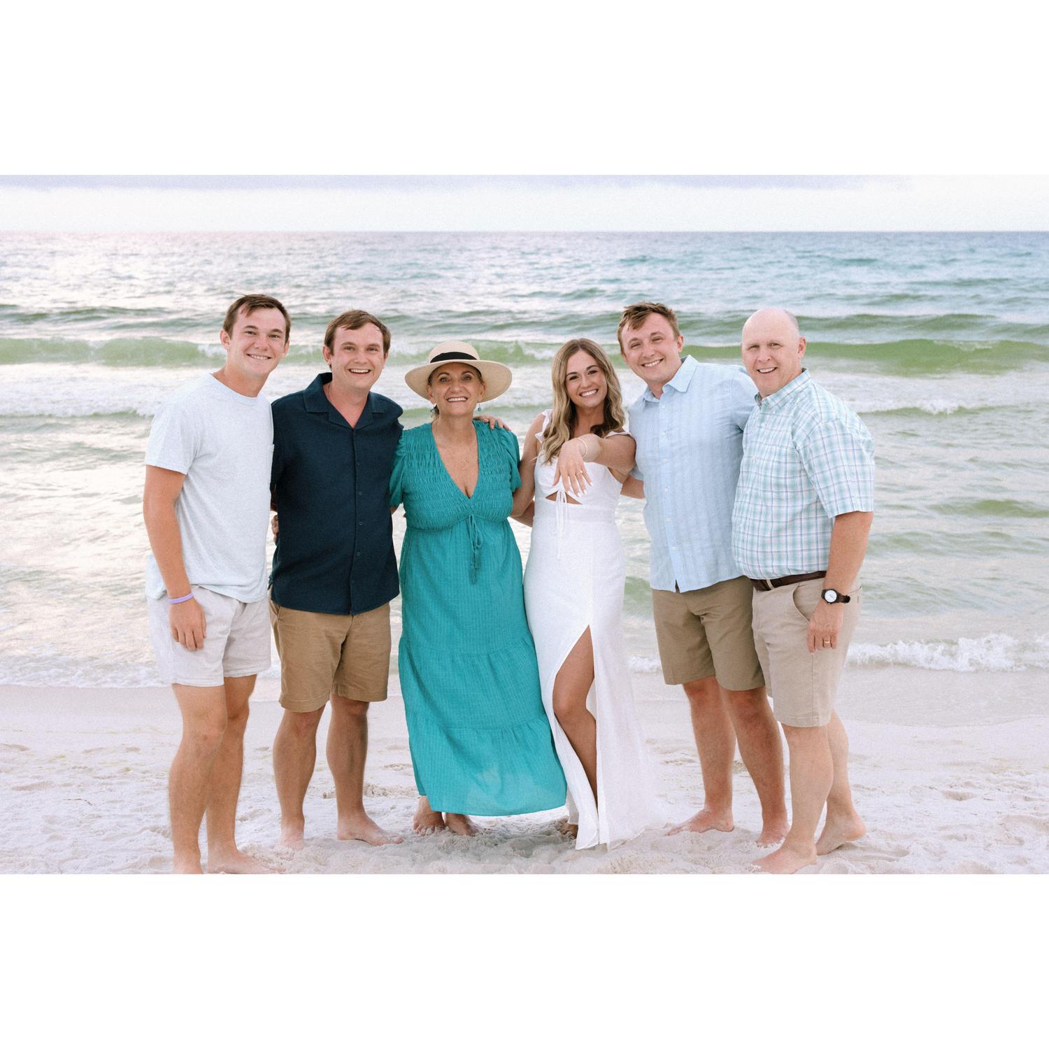 June 2023: Engagement at Navarre Beach, FL!