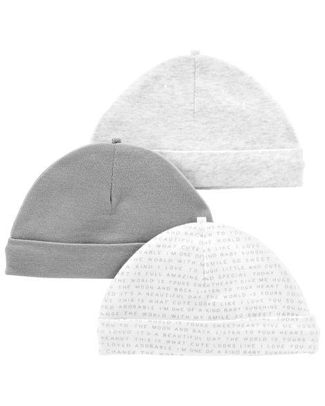 3-Pack Caps