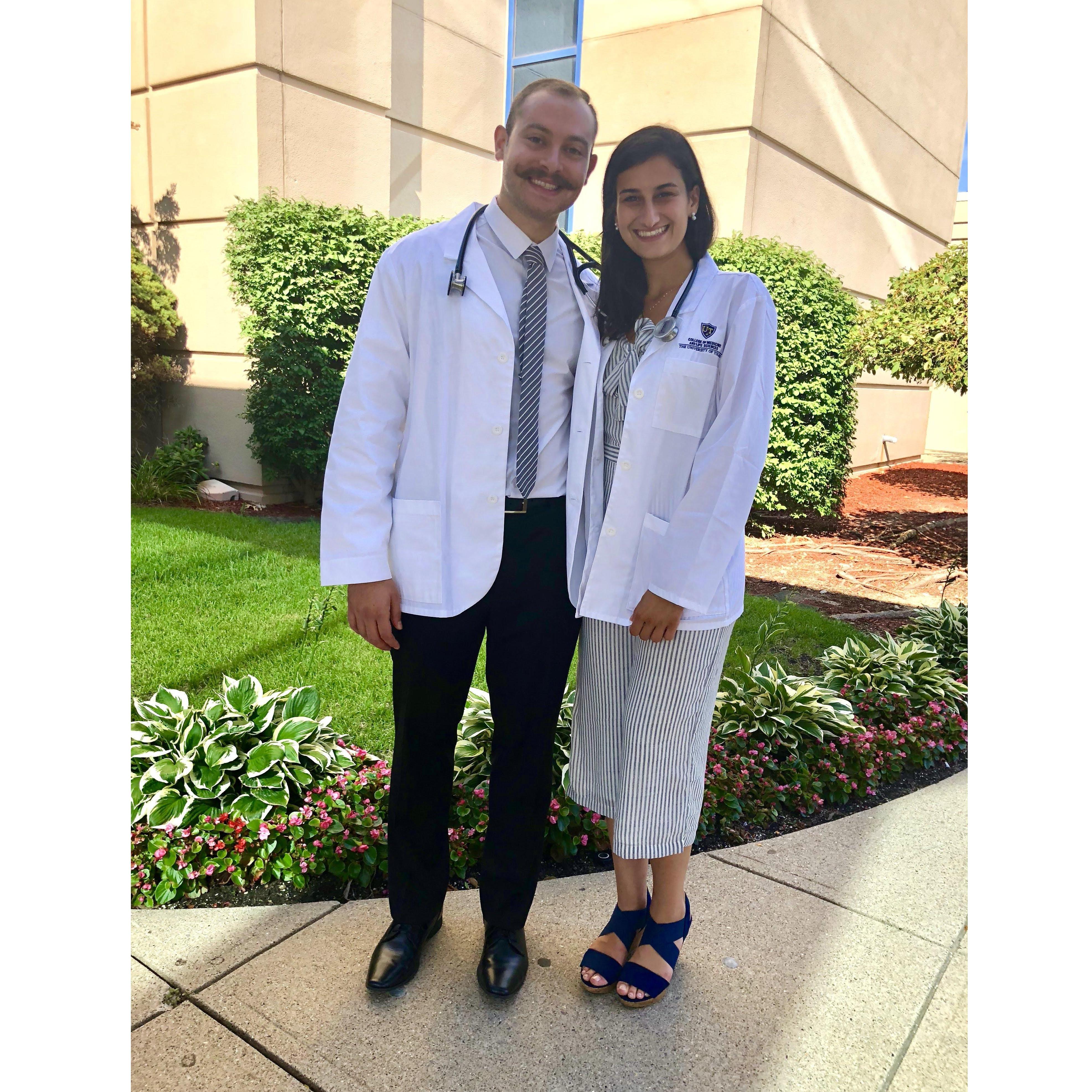 Our white coat ceremonies! 2018