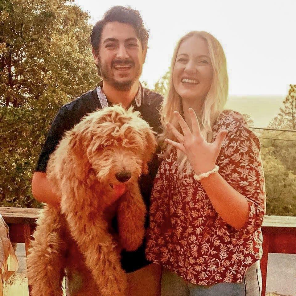 Just engaged at our cabin in Idyllwild over-looking the beautiful sunset! 
10.03.2020