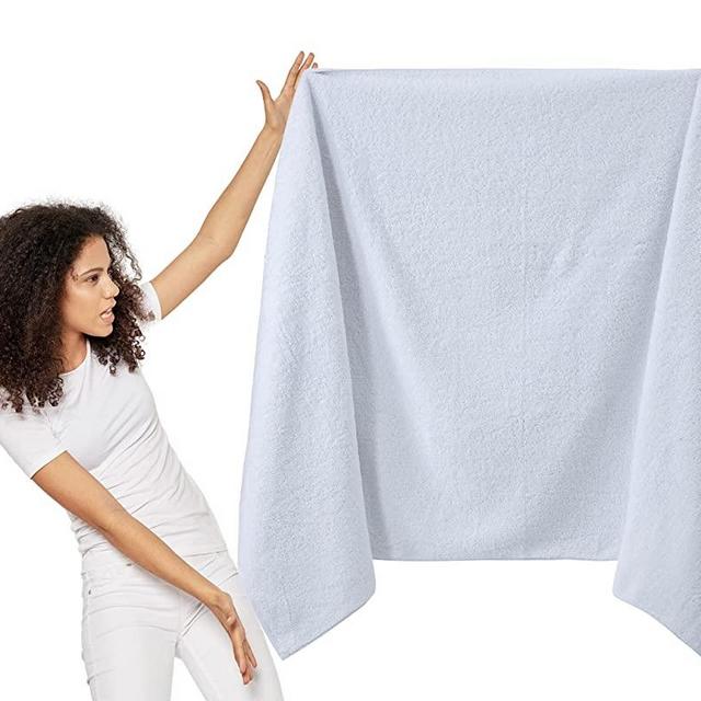 TEXTILOM 100% Turkish Cotton Oversized Luxury Bath Sheets, Jumbo & Extra  Large Bath Towels Sheet for Bathroom and Shower with Maximum Softness 