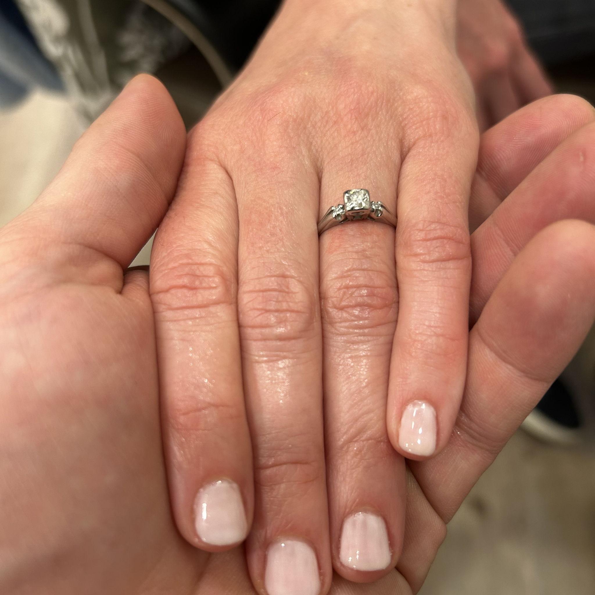 You know what the diamond means, but did you know Shaun also paints nails?!?