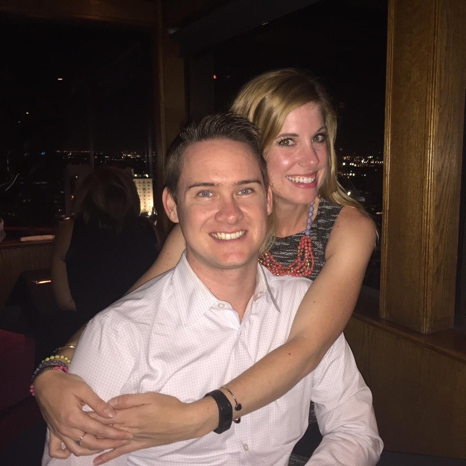 Yamashiro Restaurant, Hollywood. Casey's Birthday dinner in 2015...2 months in to the whole "dating" thing