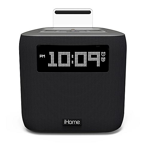 iHome® iPL24 Dual Alarm FM Clock Radio with Lightning Connector