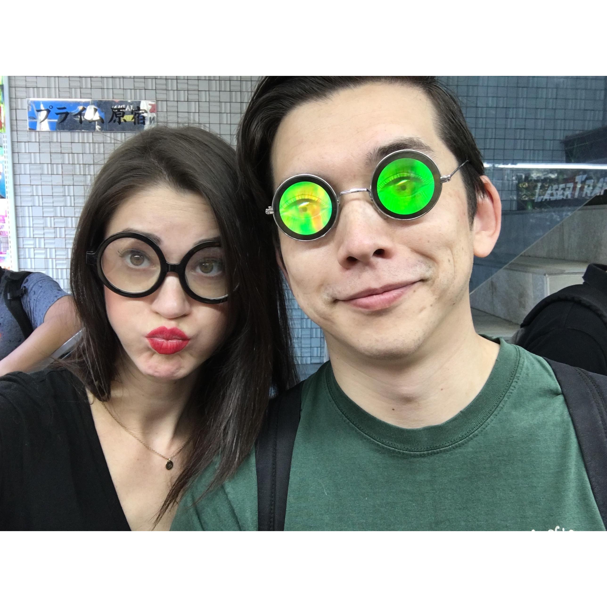 Hanging out in Harajuku