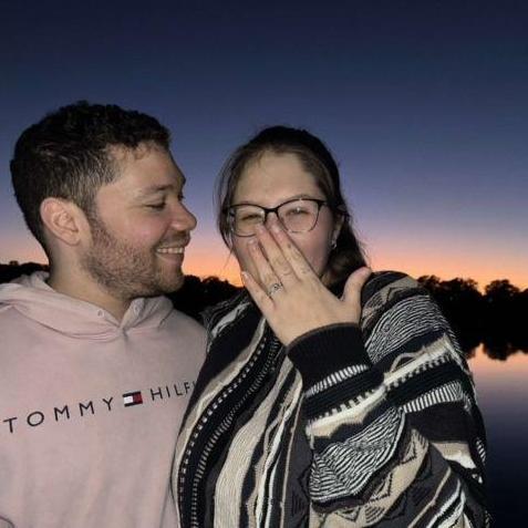The night Joel proposed :)