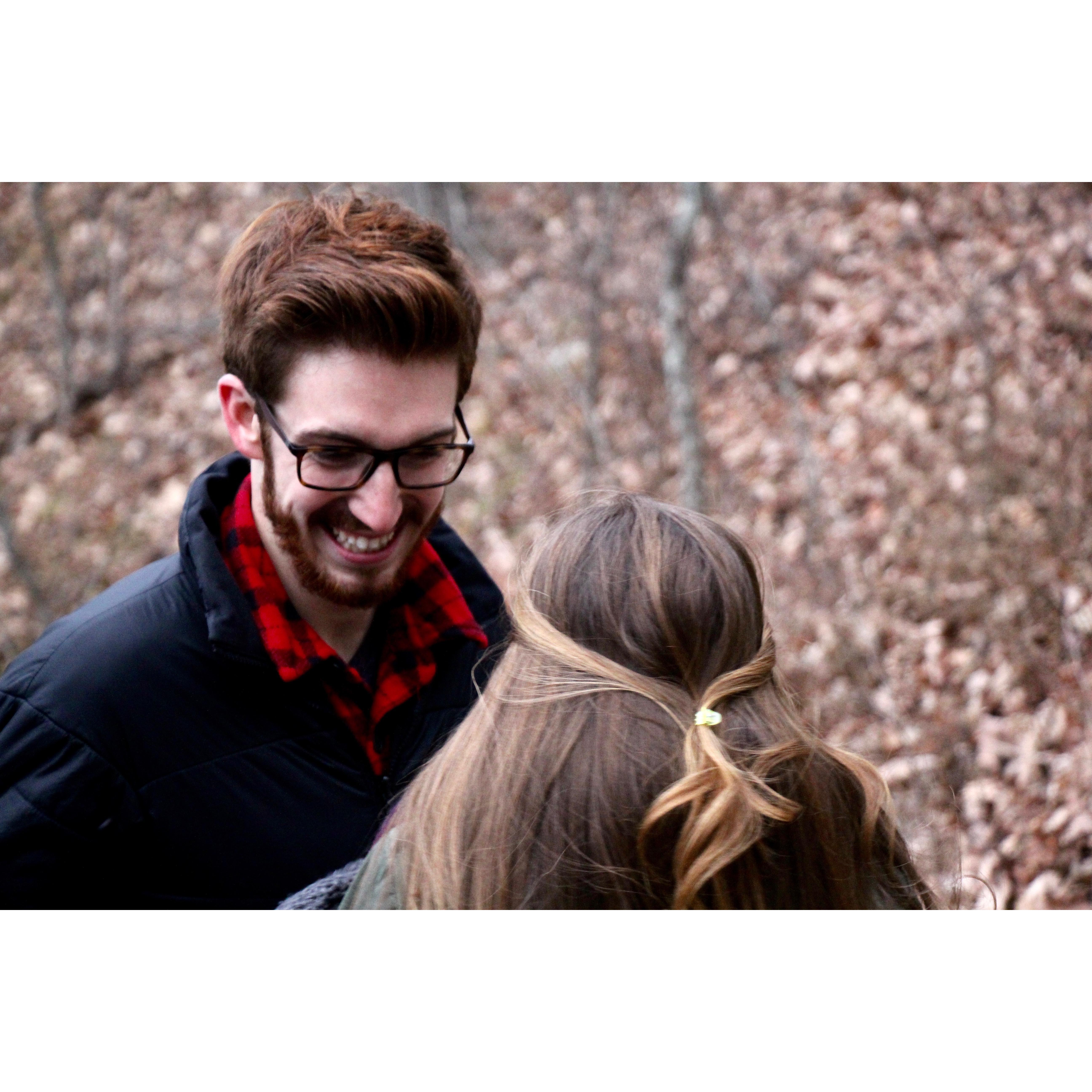 This was taken right before I asked Kami to be my girlfriend!