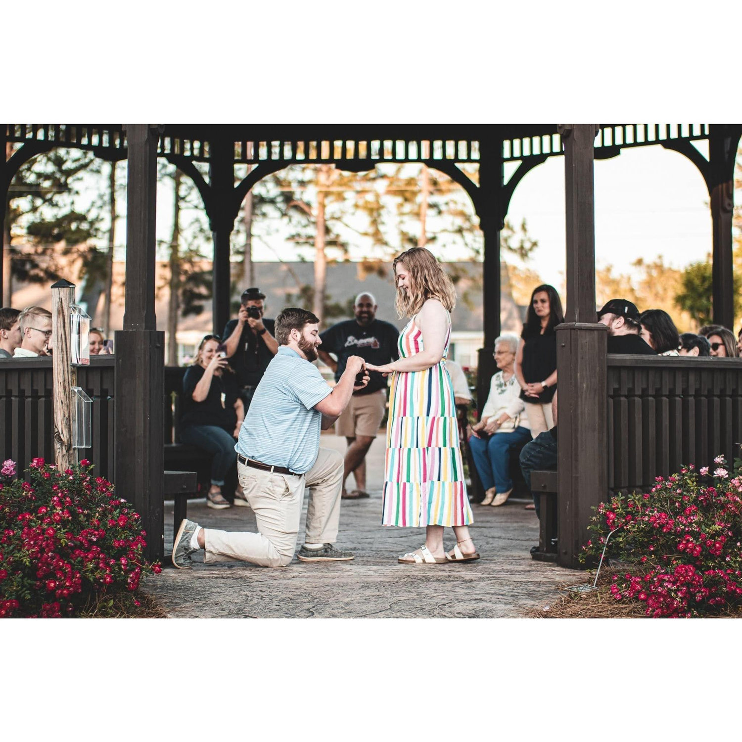 The moment I said, "yes!" Or, actually... I said, "duh." He got the point.
