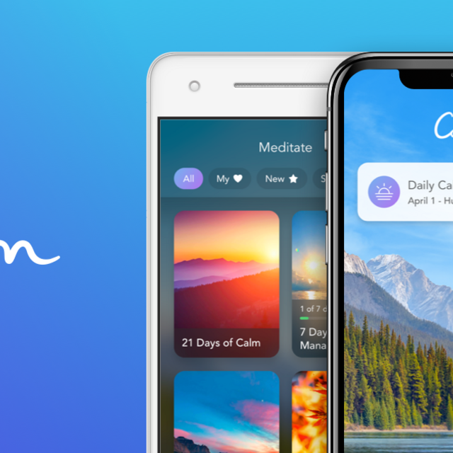 Calm Meditation App - 1 Yr. Membership