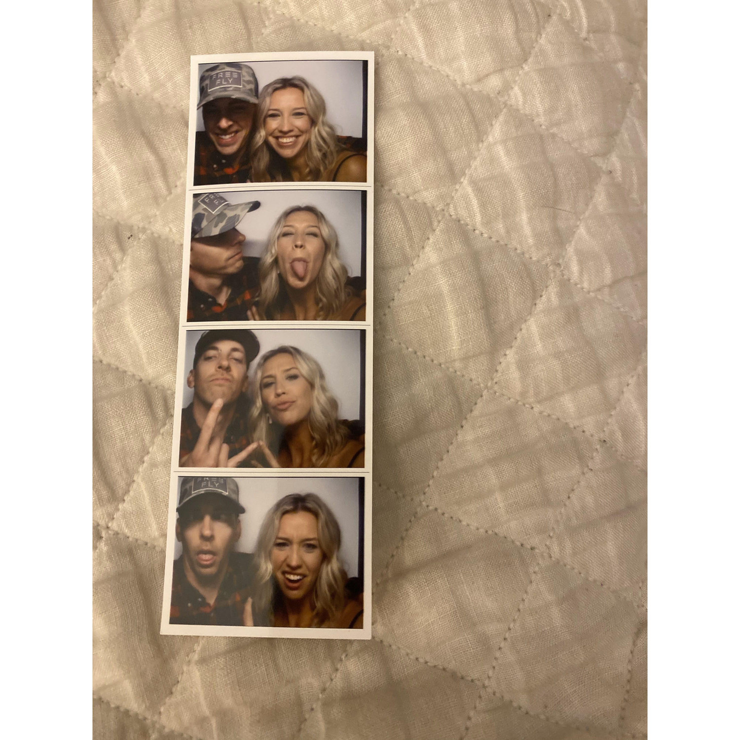 This photo strip is from our first date in October of 2021.