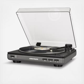 T400 Fully Automatic 2-Speed Turntable with Build-in Preamp