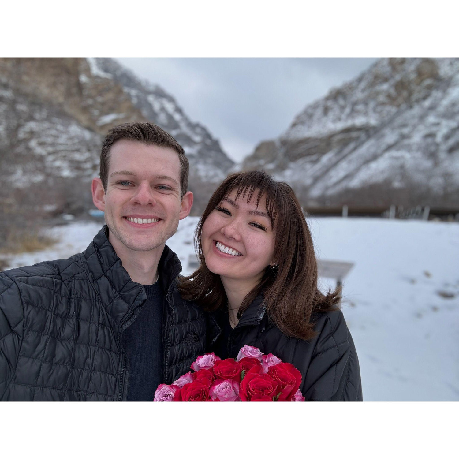 She said yes! February 11, 2024