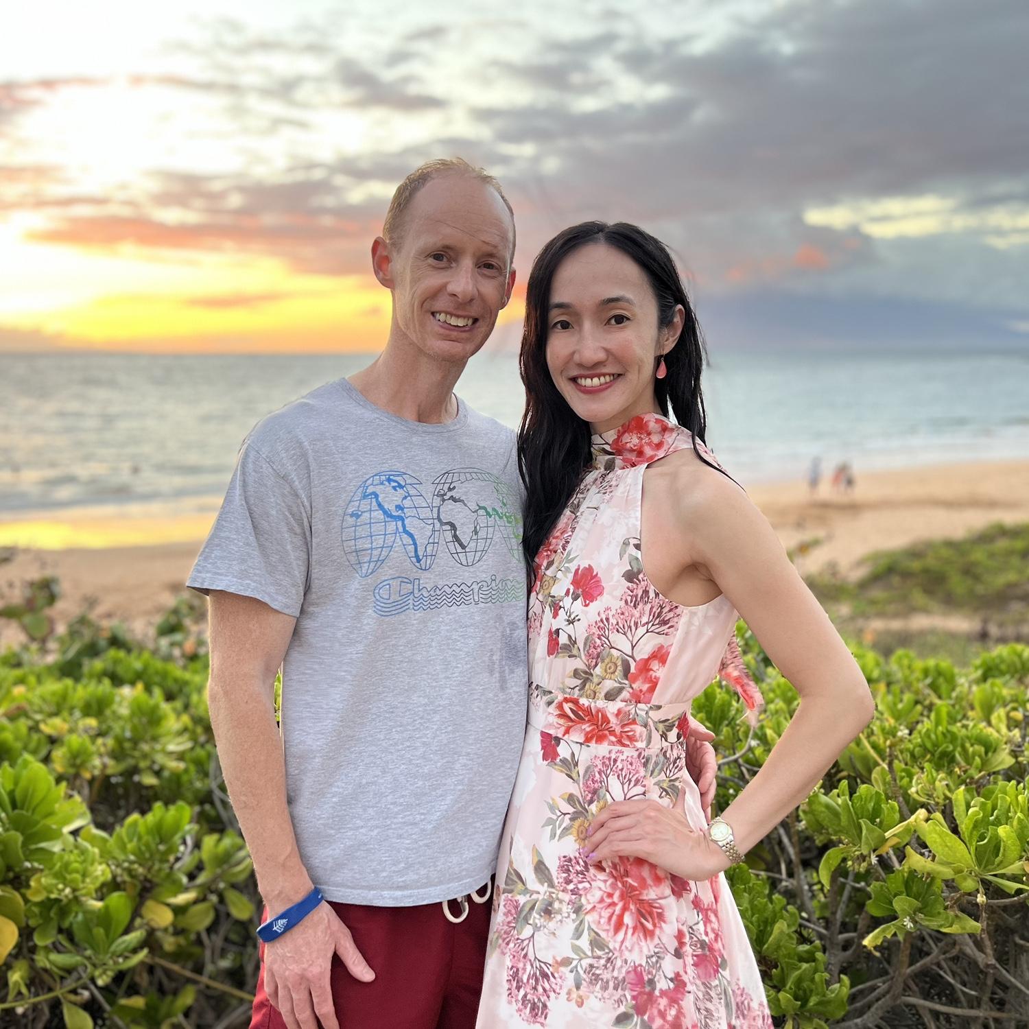 Sunset in Hawaii
