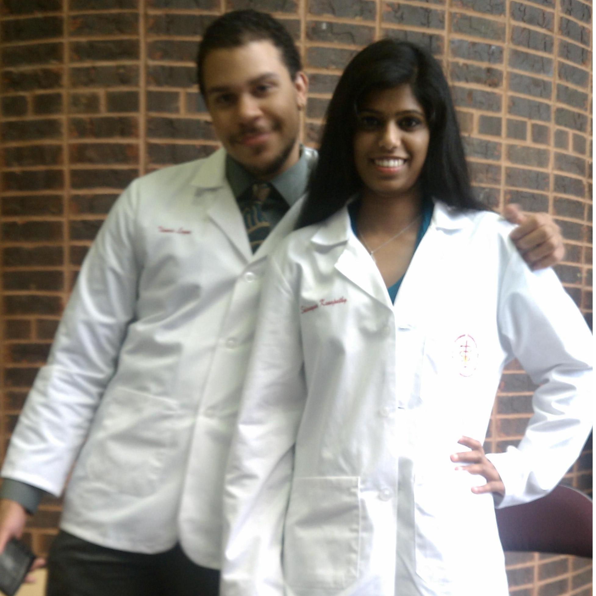 Our first day of Vet School in 2013 :) Yes! This is where it all started.