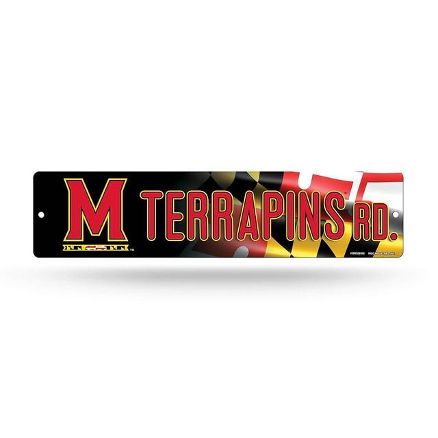 Rico Industries NCAA Plastic Street Sign Plastic 4" x 16" Street Sign
