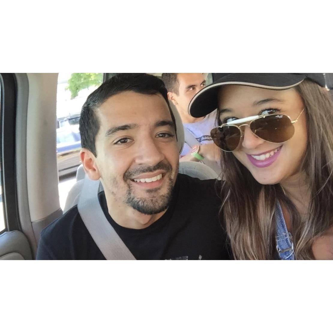 Our first picture, first date back then...