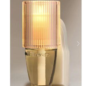 Champagne Sparkly Fluted Nightlight Wallflowers Scent Control