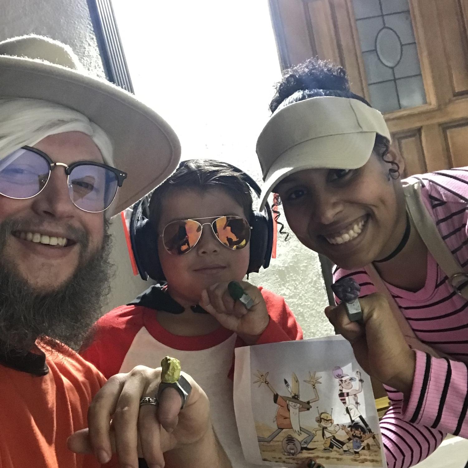 Halloween as Julian’s favorite cartoon