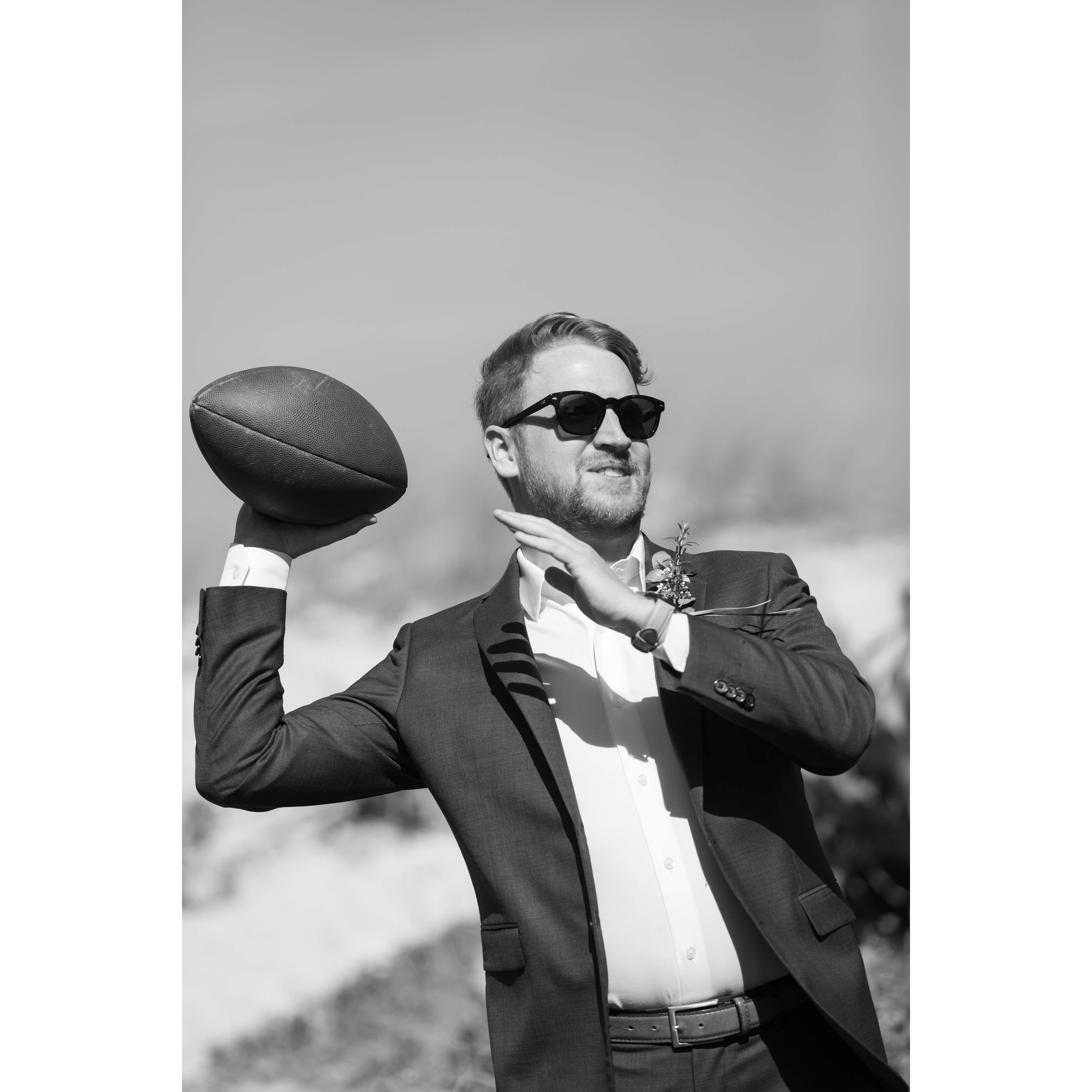 Scott loves sports!