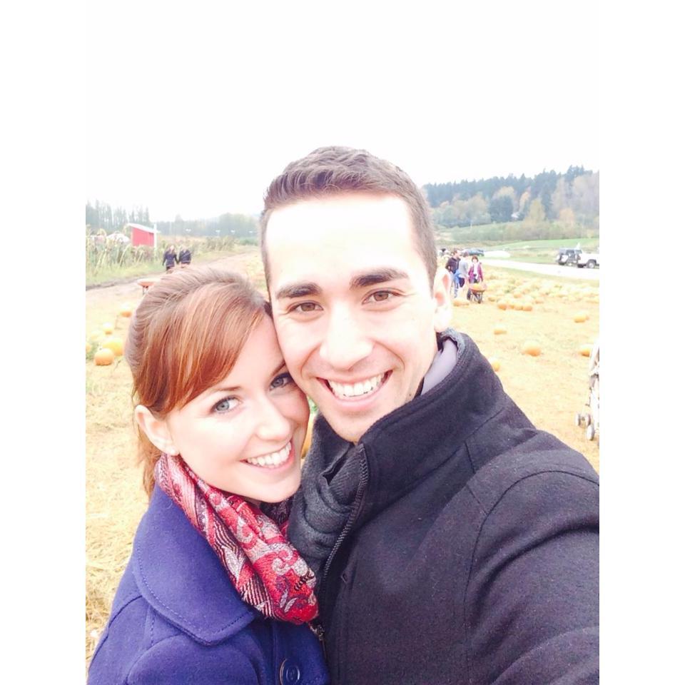 First visit to a pumpkin patch together! 2013
