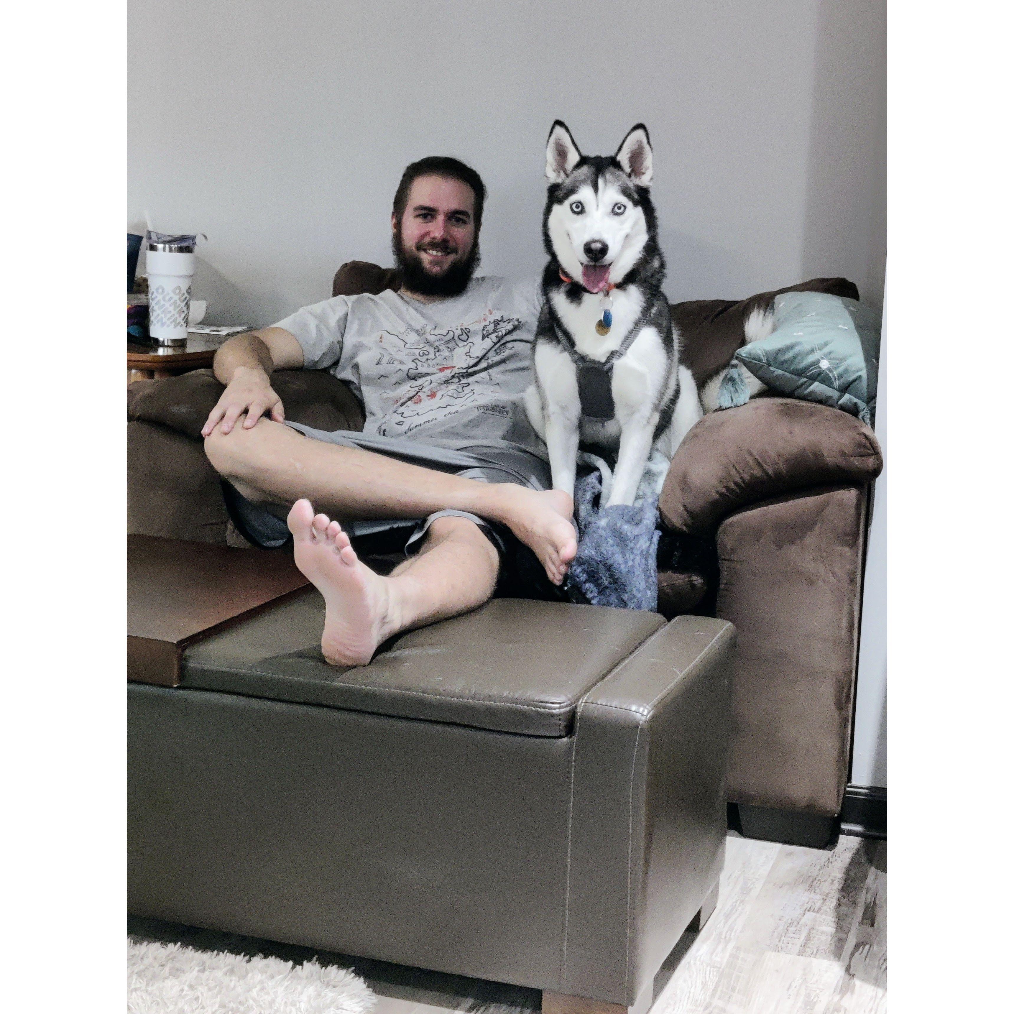 Our first adoption together