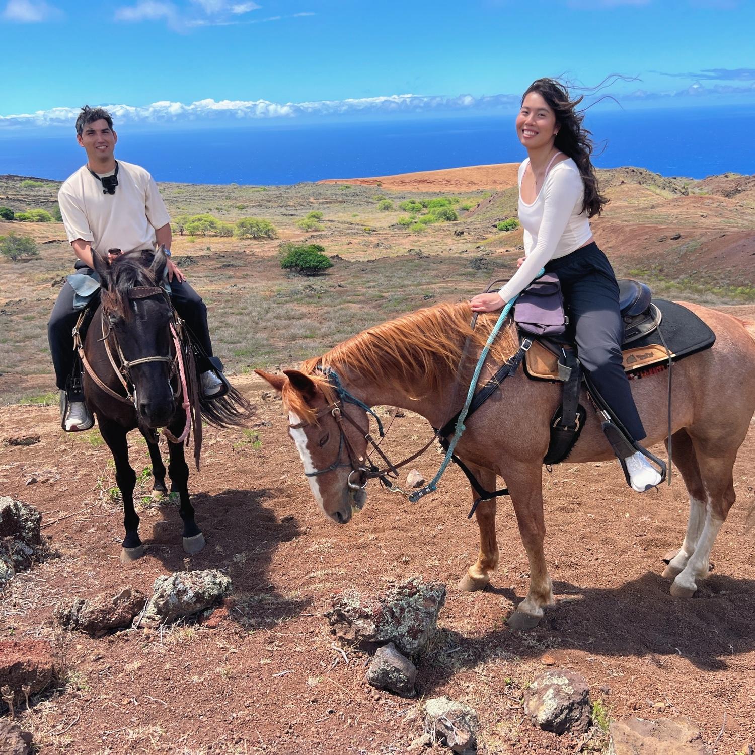 Horseback riding in Hawaii
