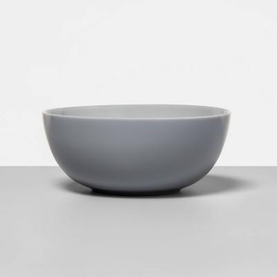 16oz Glass Bowl Gray - Made By Design™