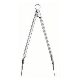 Cuisipro 12-Inch Stainless Steel Locking Tongs