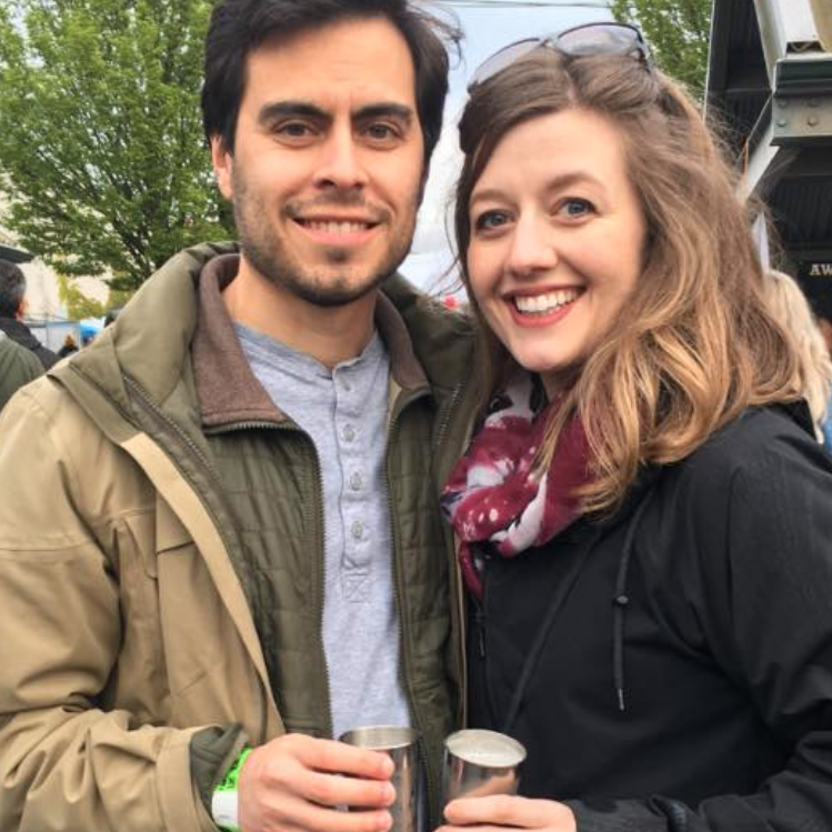 April Brews Day! We used to live RIGHT next to the venue. Now we can still walk. But we love drinking local brews!