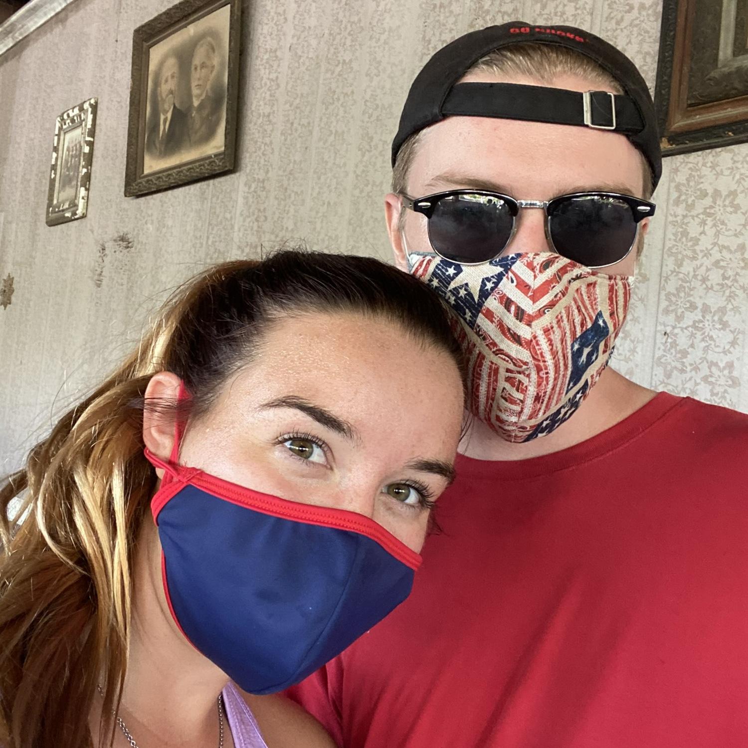 Celebrating our 3rd anniversary at Fiesta Texas!