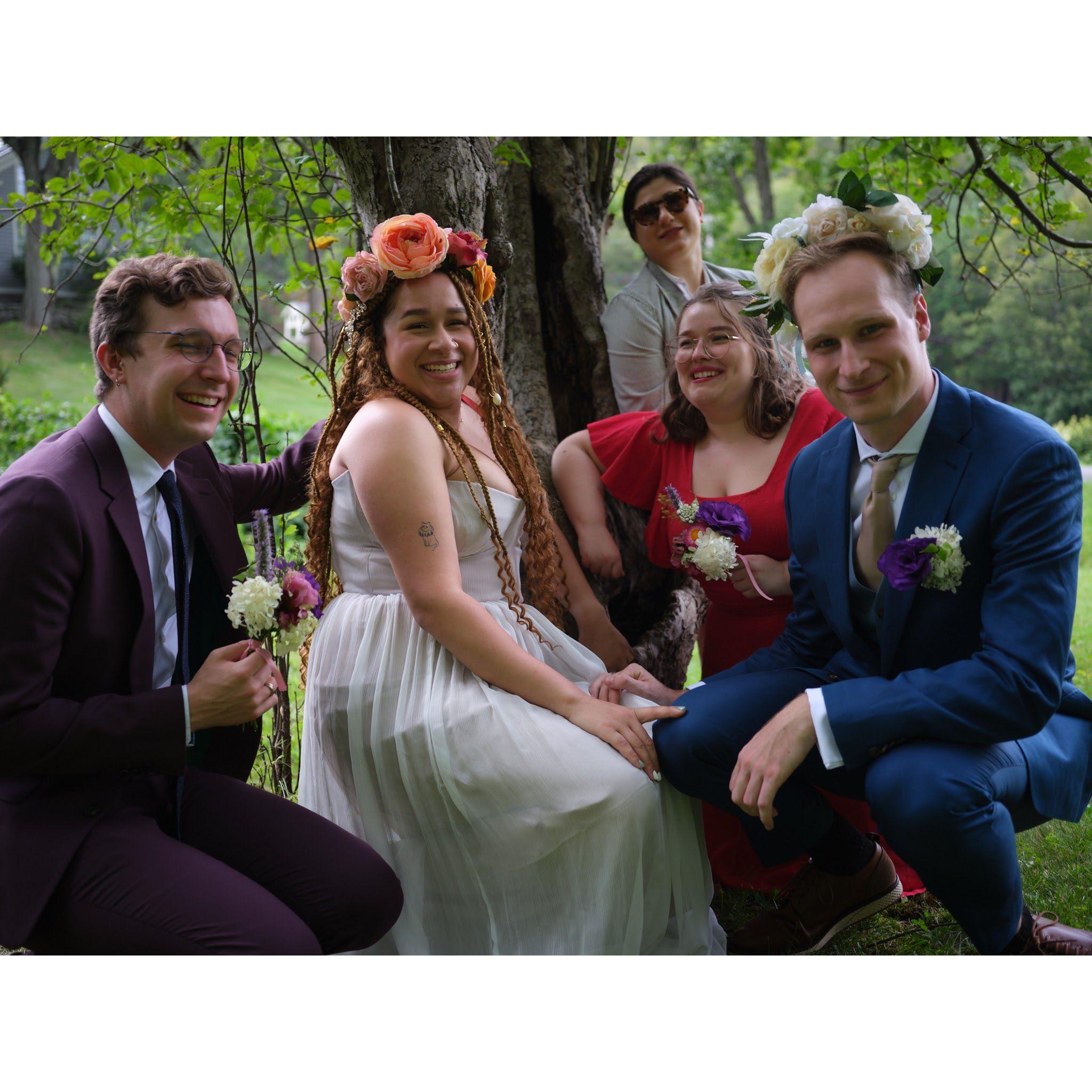 Left to right: Luke, Miki, Julia, Grace, Arthur