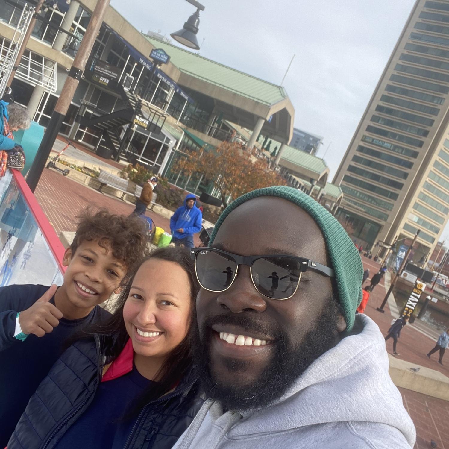 Our first Thanksgiving together.